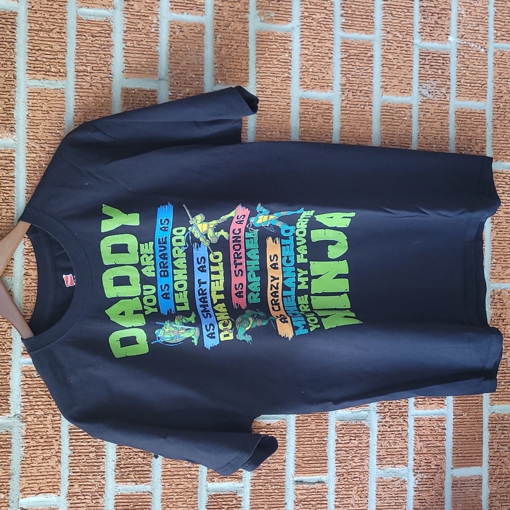 Ninja Turtles daddy tshirt size men's L